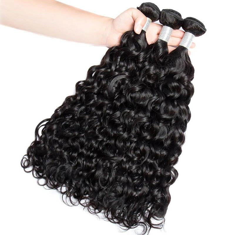 Brazilian Hair Water Wave Bundles Wet And Wavy Remy Human Hair Weave