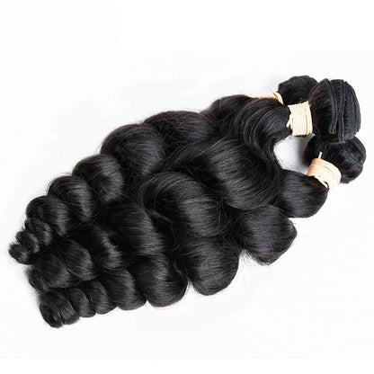 Brazilian Hair Weave Loose Wave Bundles Human Hair Bundles Remy Hair