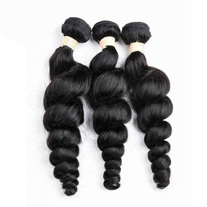 Brazilian Hair Weave Loose Wave Bundles Human Hair Bundles Remy Hair