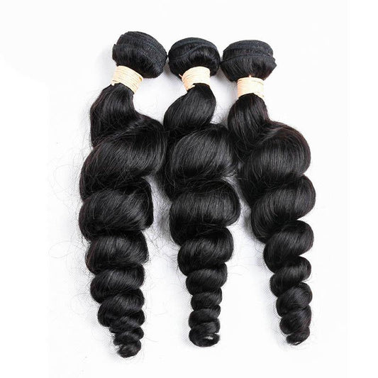 Brazilian Hair Weave Loose Wave Bundles Human Hair Bundles Remy Hair