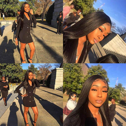 Brazilian Straight Human Hair Weave 100% Human Hair Bundles Remy Hair